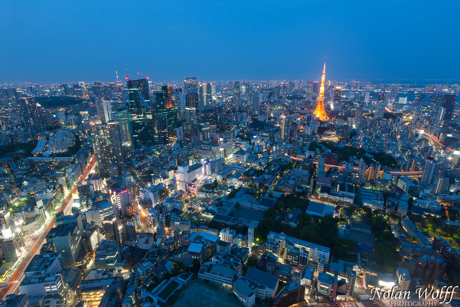 Rippongi Hills and Mori Tower (454F43389) - Nolan Wolff Photography ...